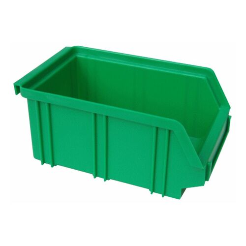 Kunststof stapelbak, Plastic magazijnbak A2 170x105x75 groen