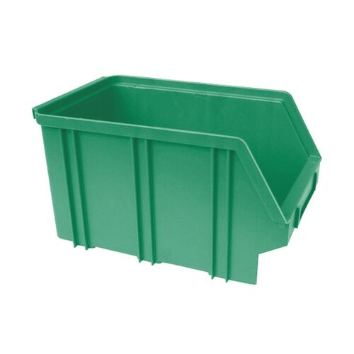 Kunststof stapelbak, Plastic magazijnbak A3 240x150x135 groen
