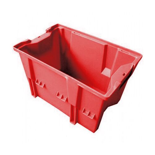 Stapelbare, nestbare transportkrat DLK1C 480x312x200 rood