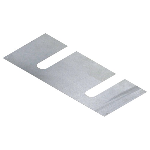 Vulplaat BR CRH IPE200 tbv staander verzinkt 190x80x1mm