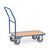 Plateauwagen, platformwagen, transportkar 400 kg met duwbeugel 1000x700