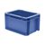 Transportkrat Euronorm plastic bak, krat TK0 200x100x120 blauw