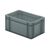 Transportkrat Euronorm plastic bak, krat TK0 300x200x145 grijs