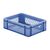 Transportkrat Euronorm plastic bak, krat TK1 400x300x120 blauw