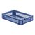 Transportkrat Euronorm plastic bak, krat TK1 600x400x120 blauw