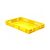 Transportkrat Euronorm plastic bak, krat TK1 600x400x75 geel