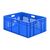 Transportkrat Euronorm plastic bak, krat TK1 800x600x320 blauw