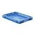 Transportkrat Euronorm plastic bak, krat TK2 400x300x50 blauw