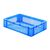 Transportkrat Euronorm plastic bak, krat TK2 600x400x145 blauw