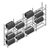 Voordeelrij bandenstelling Medium Duty 2200x4000x600 4 secties 4 niveaus