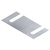 Vulplaat BR CRH IPE160 tbv staander verzinkt 150x80x1mm