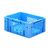 Zware transportkrat Euronorm plastic bak, krat VTK1 400x300x175 blauw